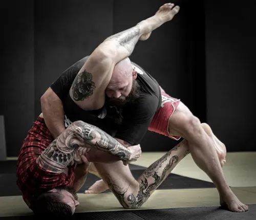 Brazilian Jiu Jitsu rolling